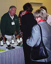 Jack Sanders and his team poured their famous Pahrump Valley wines