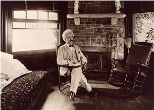 Mark Twain Stays Home