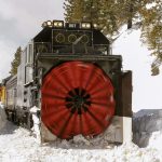 Union Pacific rotary snowplow