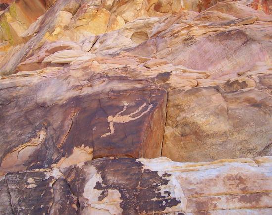 Iconic Falling Man, Mesquite Nevada