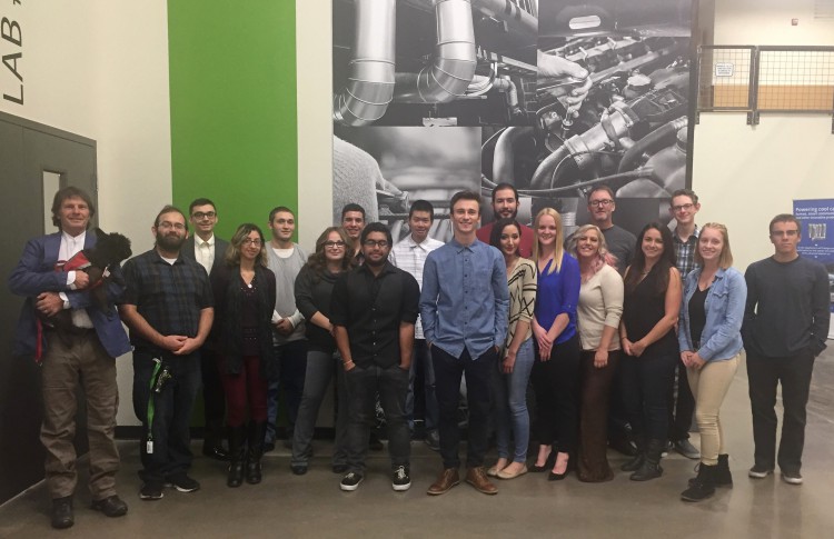 The Truckee Meadows Community College architectural design class presented designs that included exterior awnings and railings reminiscent of traditional stations