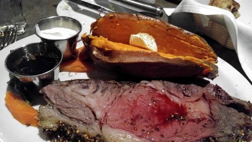 Billy Bob's Early Bird Special Prime Rib dinner for $12.99