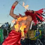 Brazilian fire eater