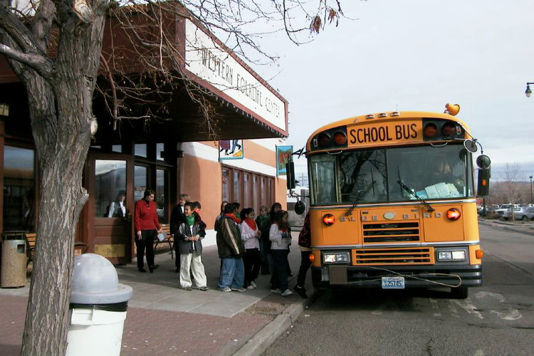 Elko County School Children attend an event. (Photo by Steve Green)