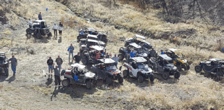 The Picon Guy leads the convoy to Dixie Valley Nevada