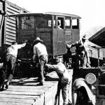 Eureka Nevada Railway car No 22 at Palisades