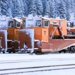 Gaffney-May 6 of 9 Union Pacific spreaders at Truckee etc 6