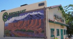 Mural on Golden West Casino Restaurant in Mesquite, NV