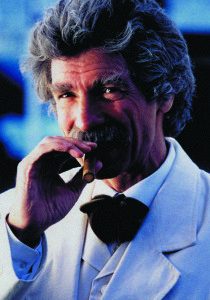 McAvoy Layne as Mark Twain