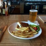 Packer_ Chicken Panini at Brook’s Bar & Deck