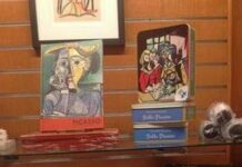 Pablo Picasso is on display at the Bellagio Gallery of Fine Art