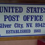 Silver City Post Office sign