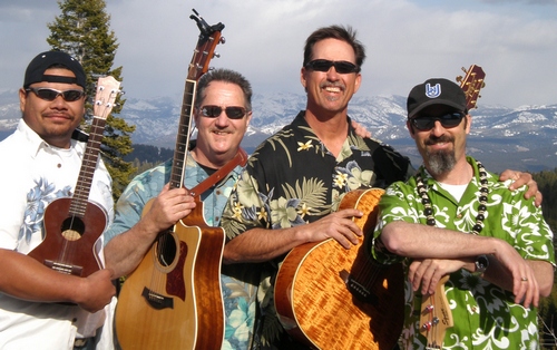 "Thom & the Tikis" from nearby Truckee, California, among the many performers appearing at the Reno Aloha Festival, deserve to be called a "local band." They too-modestly bill themselves as "The Best Hawaiian Band in Truckee."