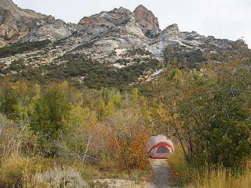 Thomas Canyon campground (Photo credit: National Park Service/ recreation.gov)