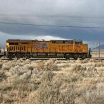 Union Pacific locomotives near Weso 3