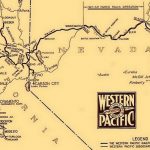 Western Pacific RR Map 1939 3