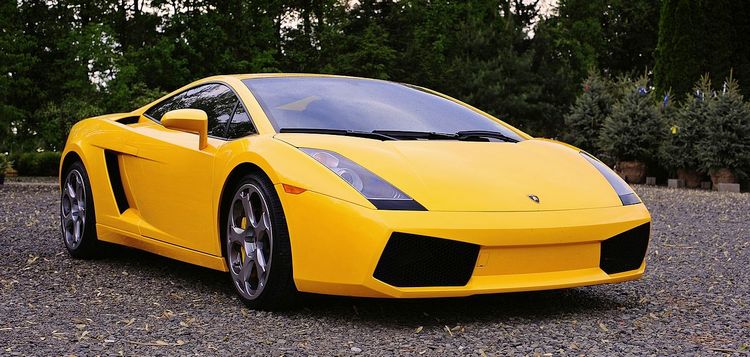 A Lamborghini Gallardo (photo credit: William Hoiles)