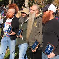 Beard Contest winners, Nevada Day, Carson City