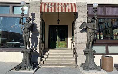 Belvada Hotel entrance, Tonopah Nevada