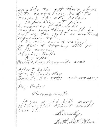 Letter from Betty Moore - p. 2