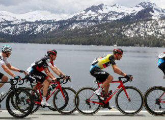 bikers at Lake Tahoe