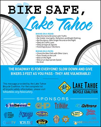 Bike Safe Lake Tahoe