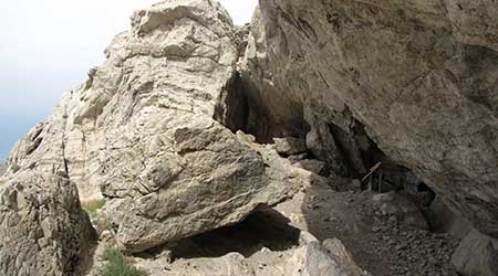 Entrance to Lovelock Cave, Pershing County Nevada