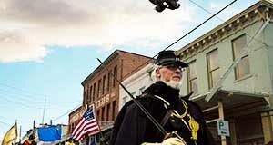 Civil Warriors on Parade, Nevada Day 2014 Virginia City