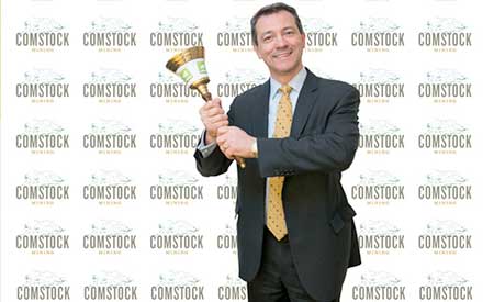 Corrado De Gasperis rings the bell at the NYSE