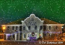 2014 Christmas card by Deb Sutherland