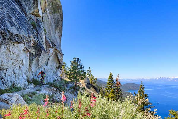 Tahoe Flume Trail, photo by Brenda Ernst