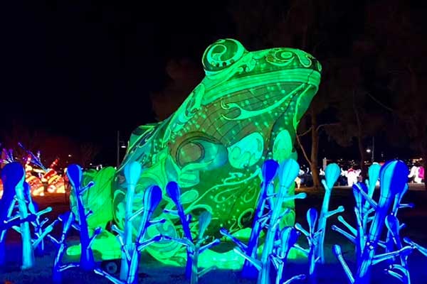 Dragon Lights at the Wilbur May Center, Reno