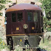 McKeen Motor Car, Nevada State Railroad Museum, Carson City Nevada