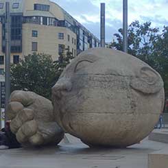 sculpture at Les Halles