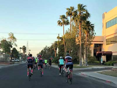 Biking in Las Vegas