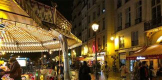 Merry-Go-Round on Rue de Rivoli