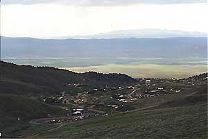 Overlooking Austin and the Reese River Valley, Nevada