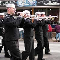 Navy Band at the Nevada Day Parade, Carson City