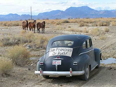 SF or Bust -The Great Race across Nevada