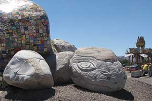 Tile Tortoise, Main Street Park, Fernley Nevada
