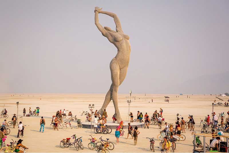 Truth is Beauty at Burning Man in Nevada